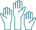 Hands icon